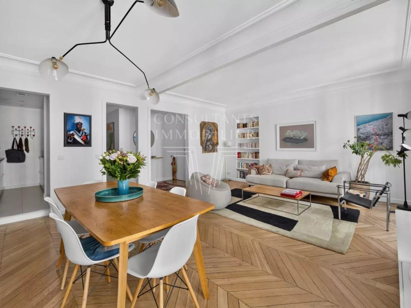 Appartement à vendre - 5 pièces - 110m2 - Paris 16e (75016)