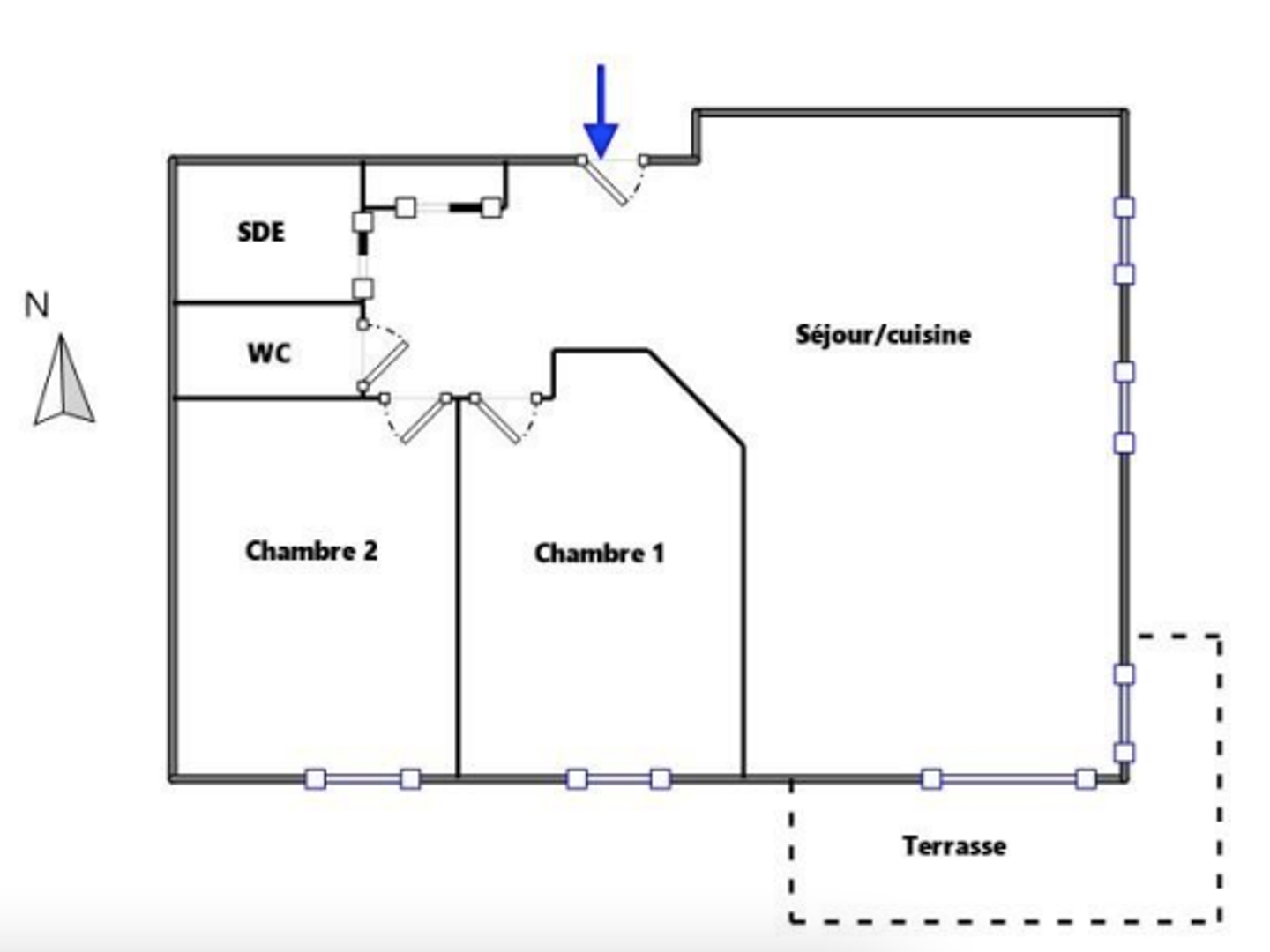 Appartement à vendre - 3 pièces - 58m2 - Toulouse (31200)