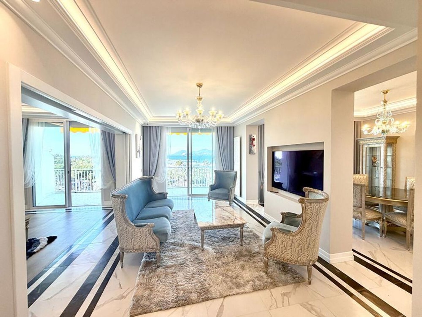 Cannes Croisette Appartement 5 pièces 124 m2