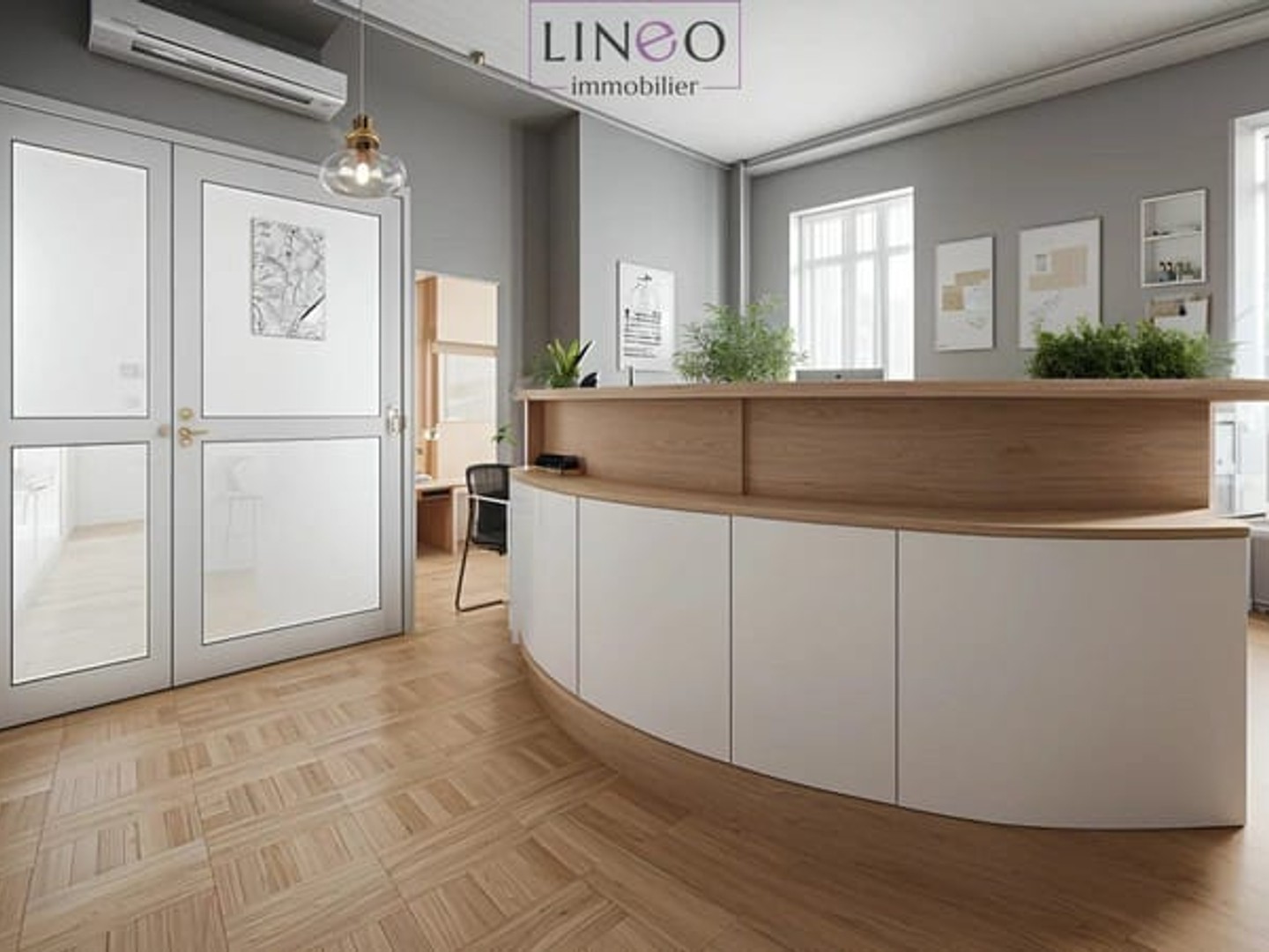 Bureaux 9 pièces 162 m²