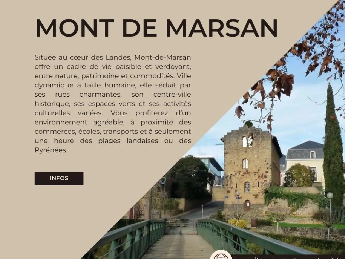 Appartement à vendre - 3 pièces - 69m2 - Mont-De-Marsan (40000)