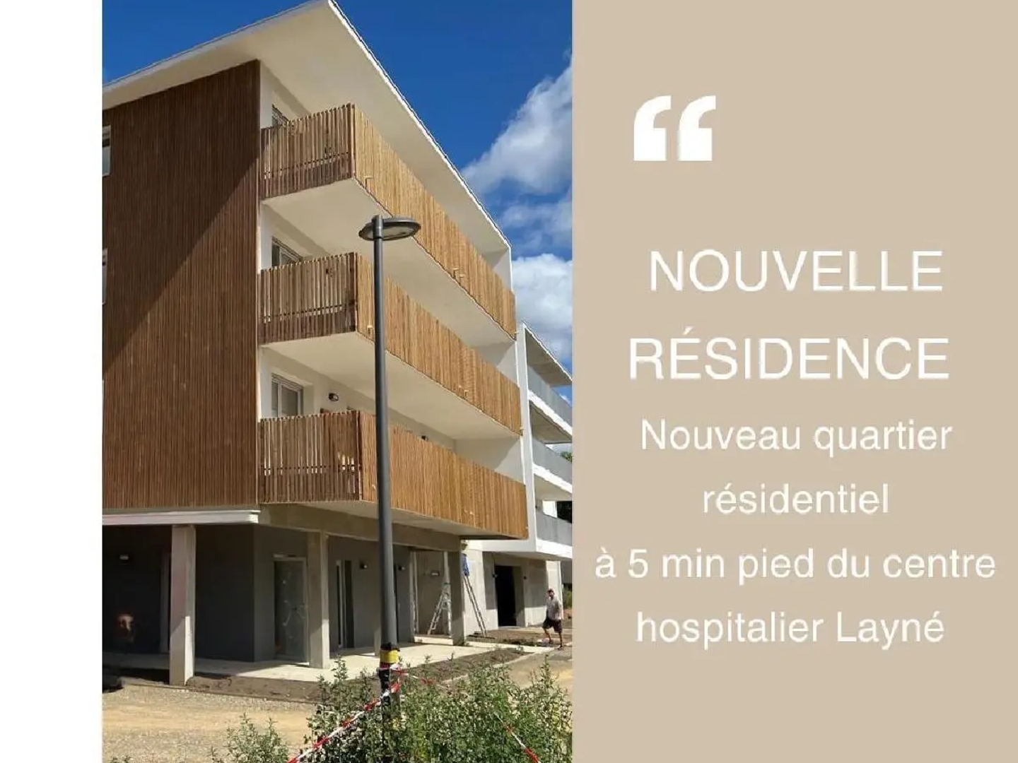 Appartement à vendre - 3 pièces - 69m2 - Mont-De-Marsan (40000)