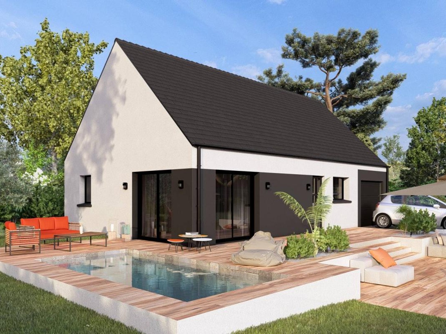 MAISON 2 CHAMBRES - LE COURS
