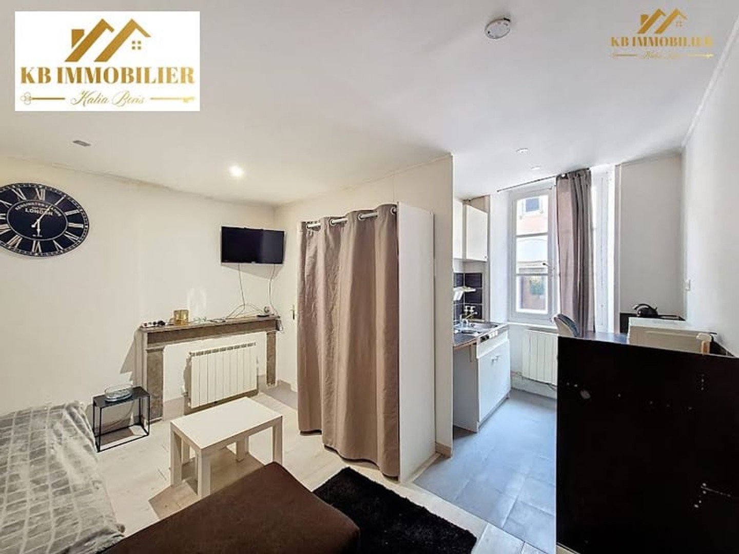 Appartement 1 pièce 19 m²