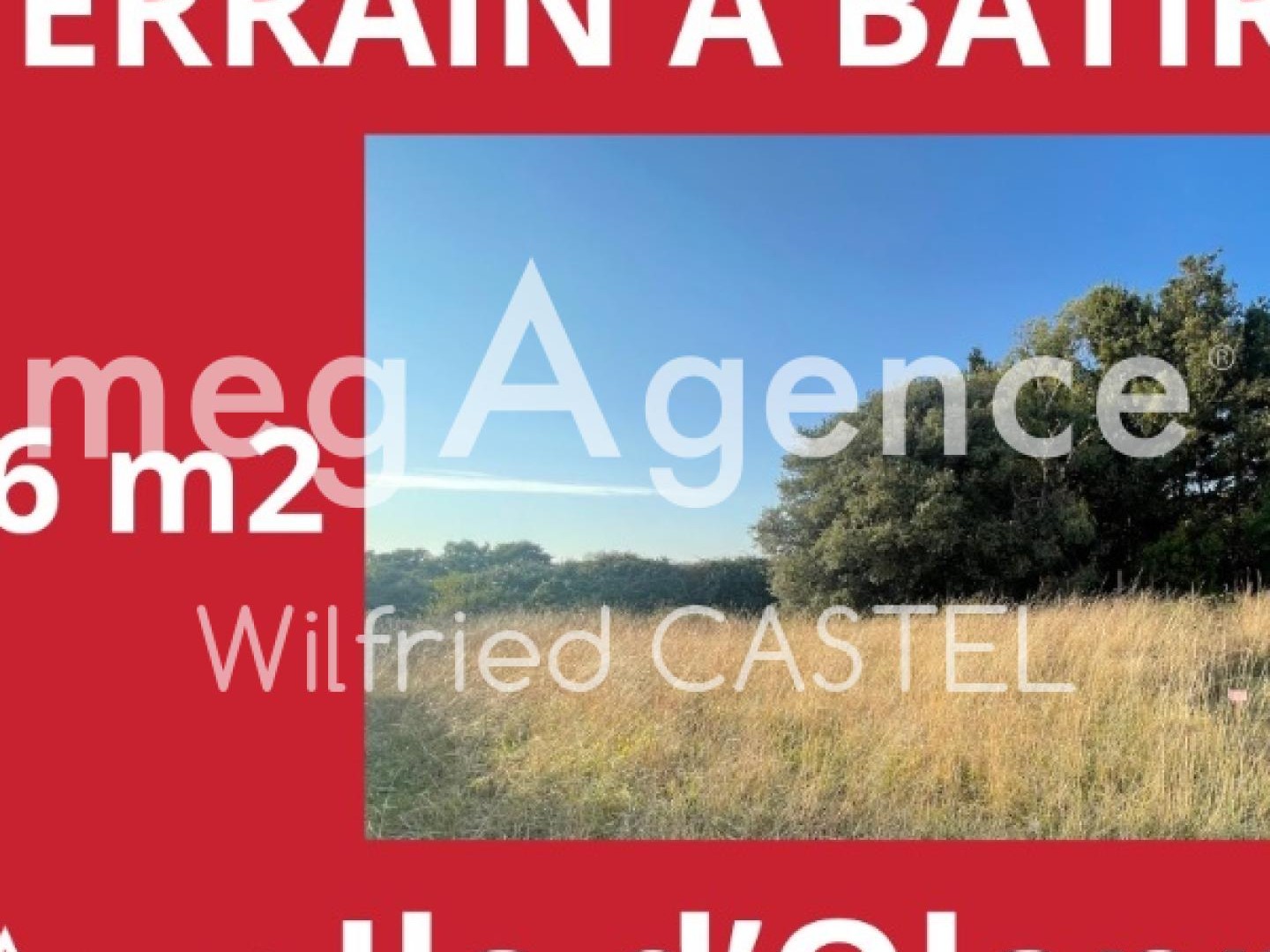 Beau terrain à bâtir de 986 m2 Ile d'Olonne