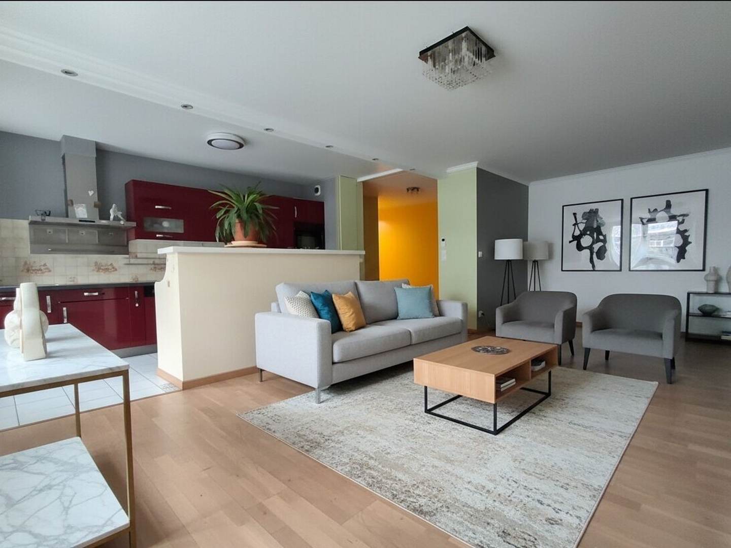 Appartement 3 pièces 77 m²