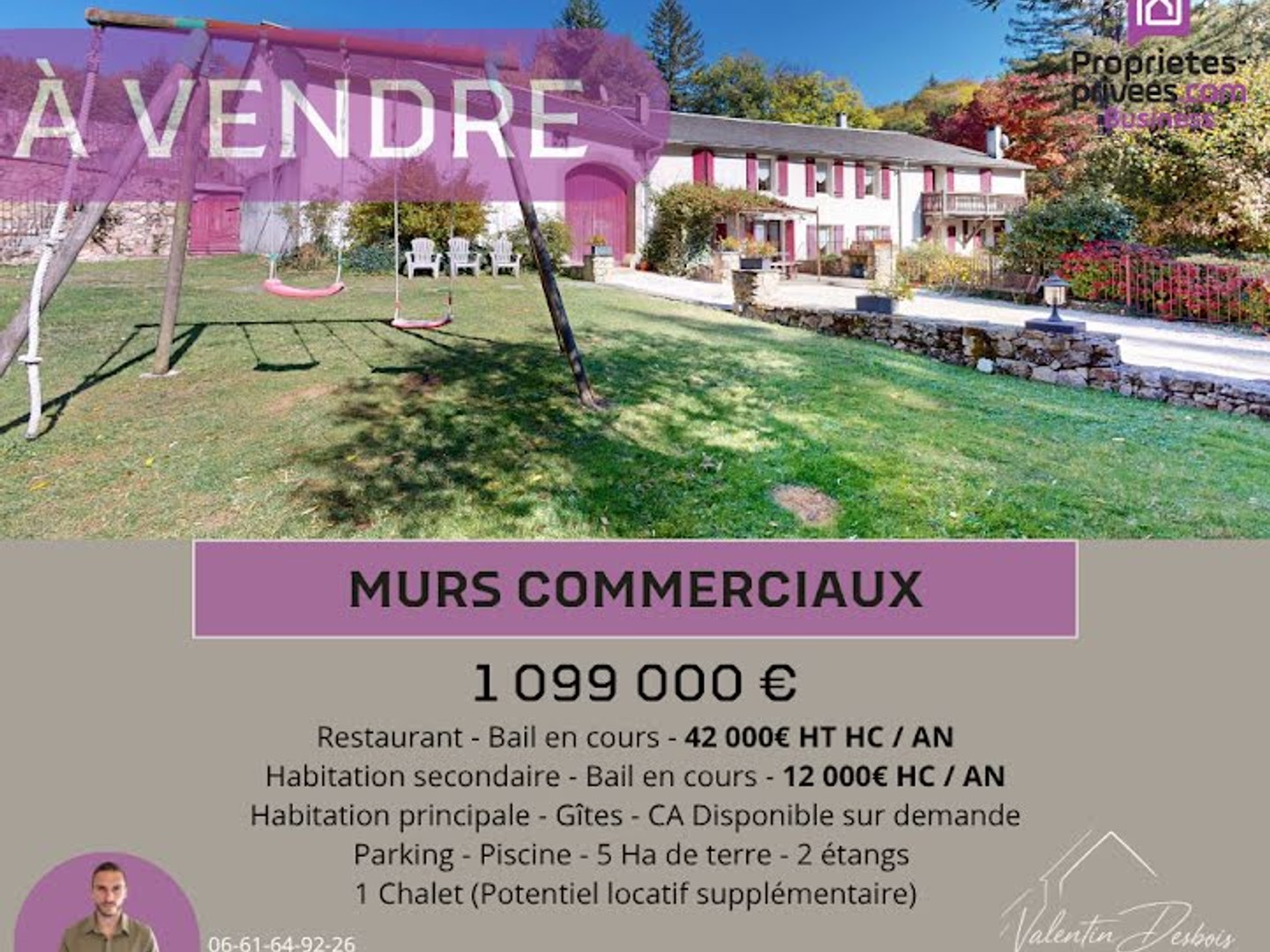 Maison 1 pièce 490 m²