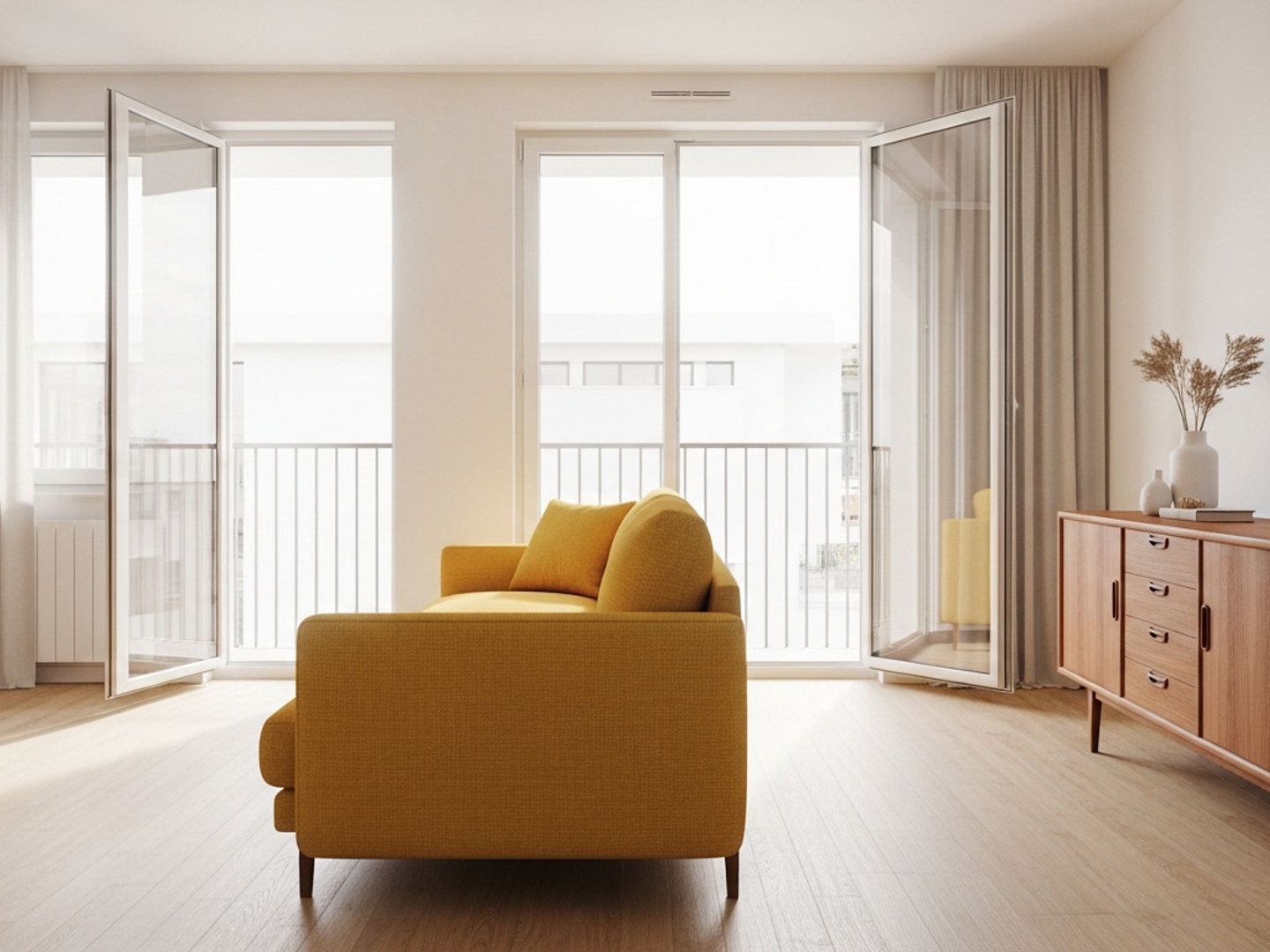 3 PIÈCES de 71.78m² + UNE LOGGIA + PARKING - PONT-L'ÉVÊQUE