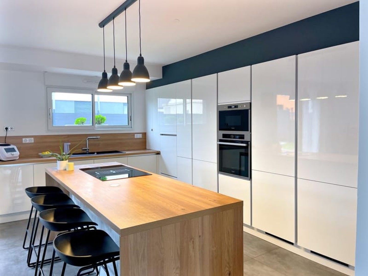 Maison en attique avec une grande terrasse à Gambsheim