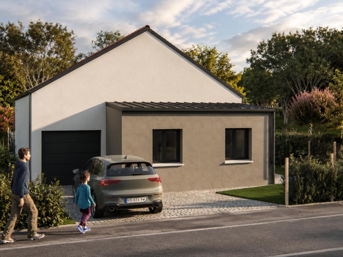 Maison à vendre - 88m2 - Vezin-Le-Coquet (35132)