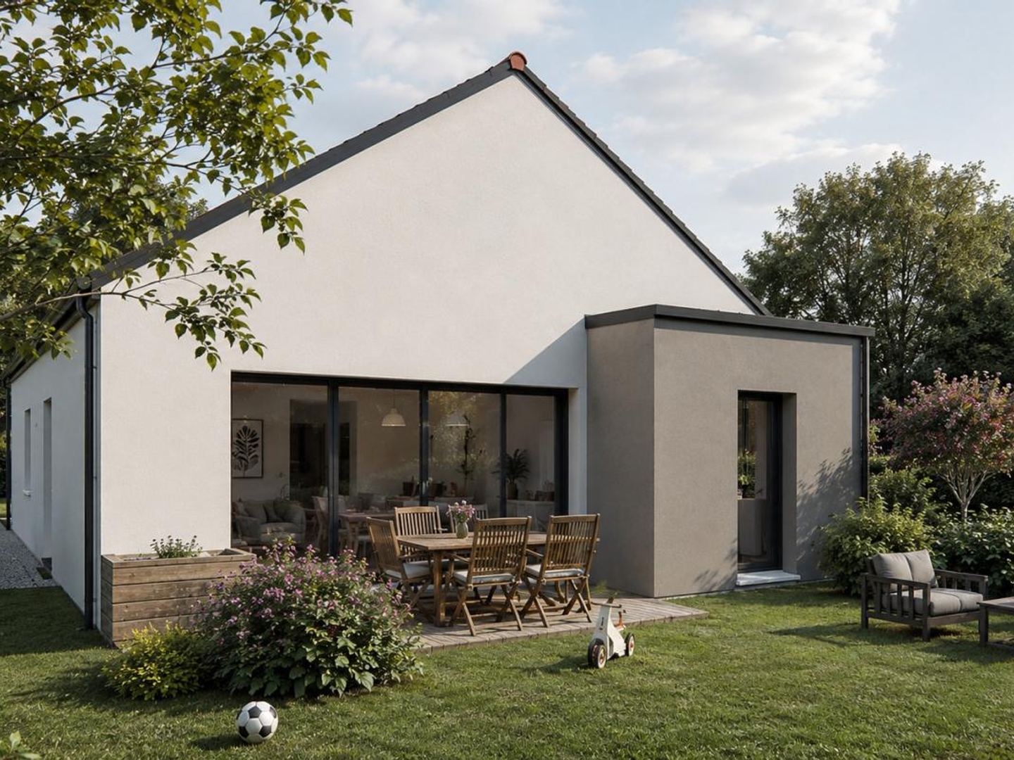 Maison à vendre - 88m2 - Vezin-Le-Coquet (35132)