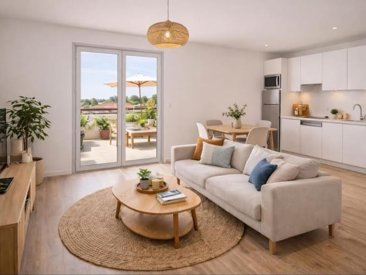 Appartement 2 pièces 39 m²