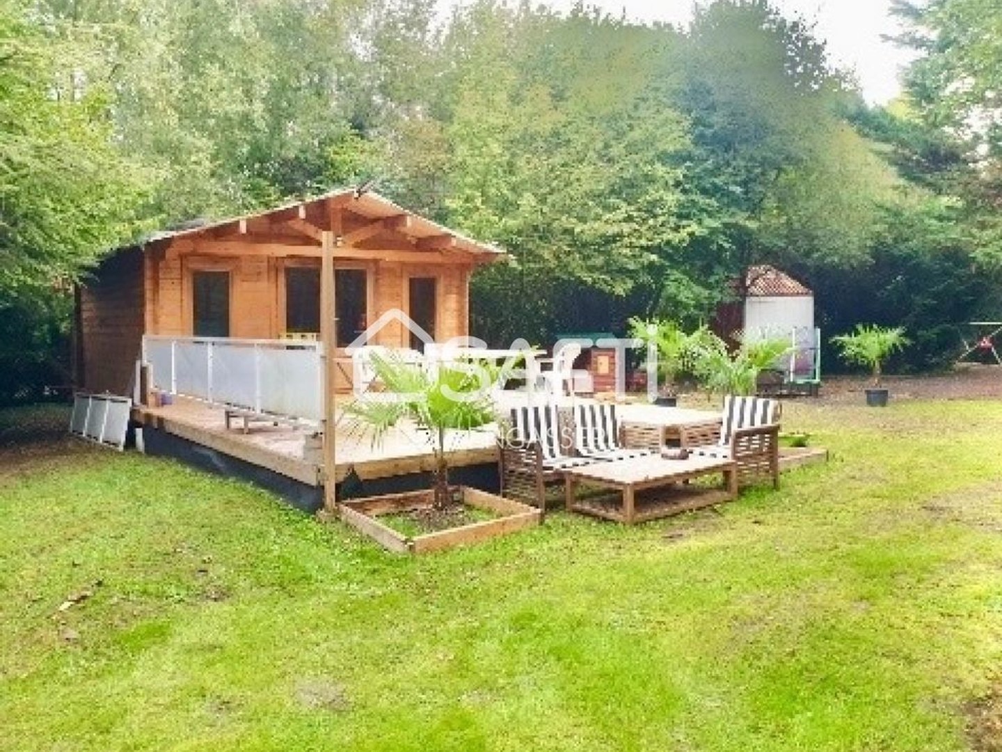 Terrain de loisirs avec chalet - Proche Houdan