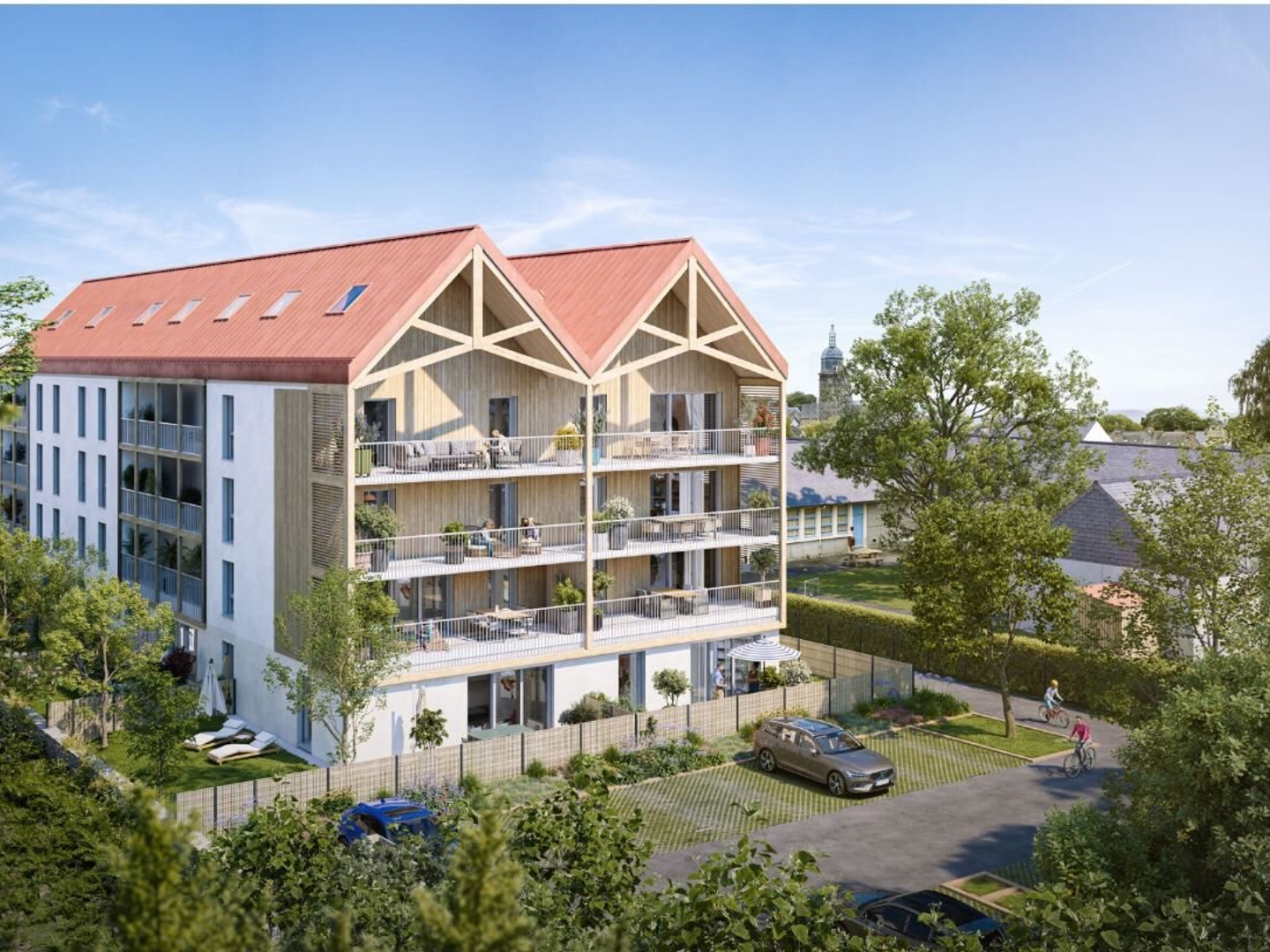 Appartement à vendre - 3 pièces - 58m2 - Lamballe-Armor (22400)