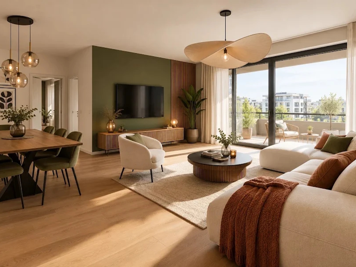 Appartement 3 pièces 61 m²