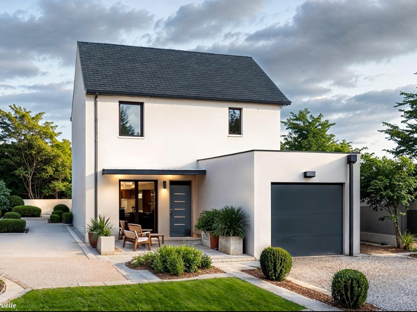 Terrain + maison 82 m²