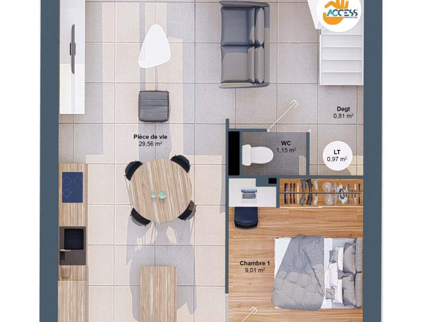 Maison à vendre - 81m2 - Grandchamps-Des-F... (44119)