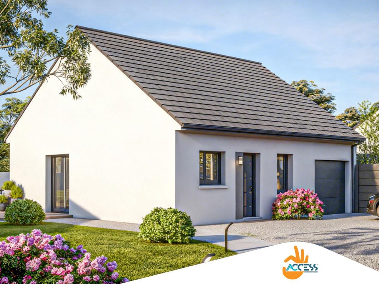 Terrain + maison 88 m²