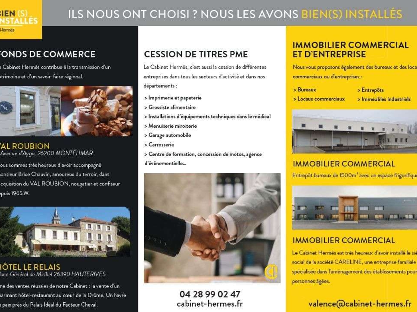 Vente FDC bar restaurant sur Tain l'Hermitage