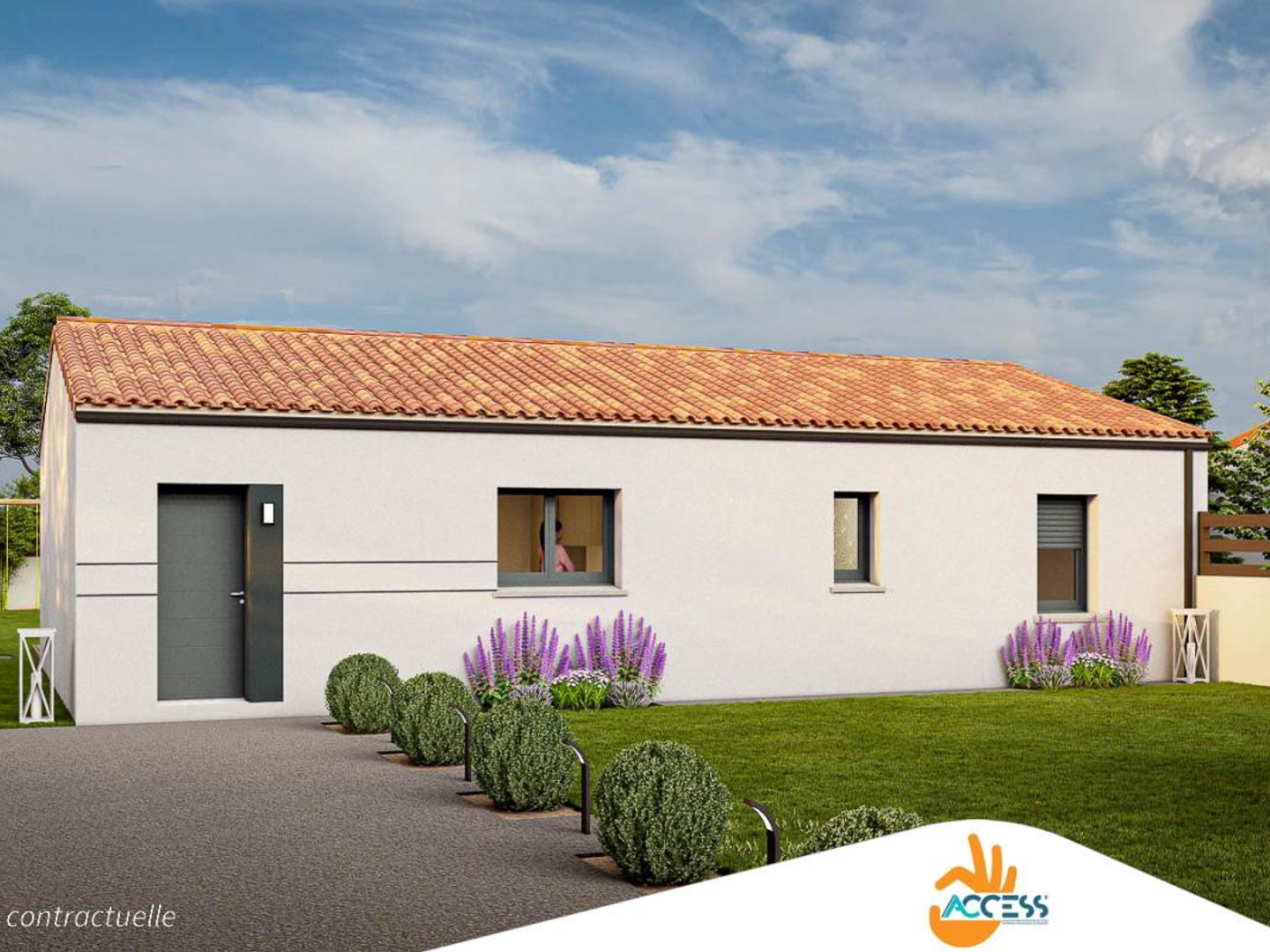 Terrain + maison 86 m²