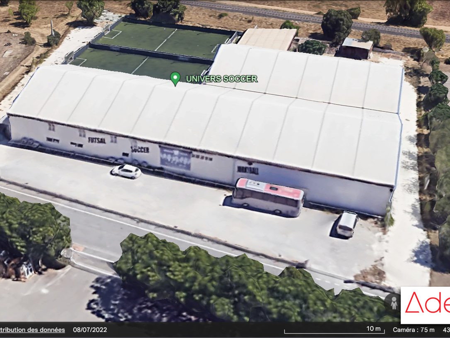 LOCAUX INDUSTRIELS 1740M² SUR 5800M² DE FONCIER