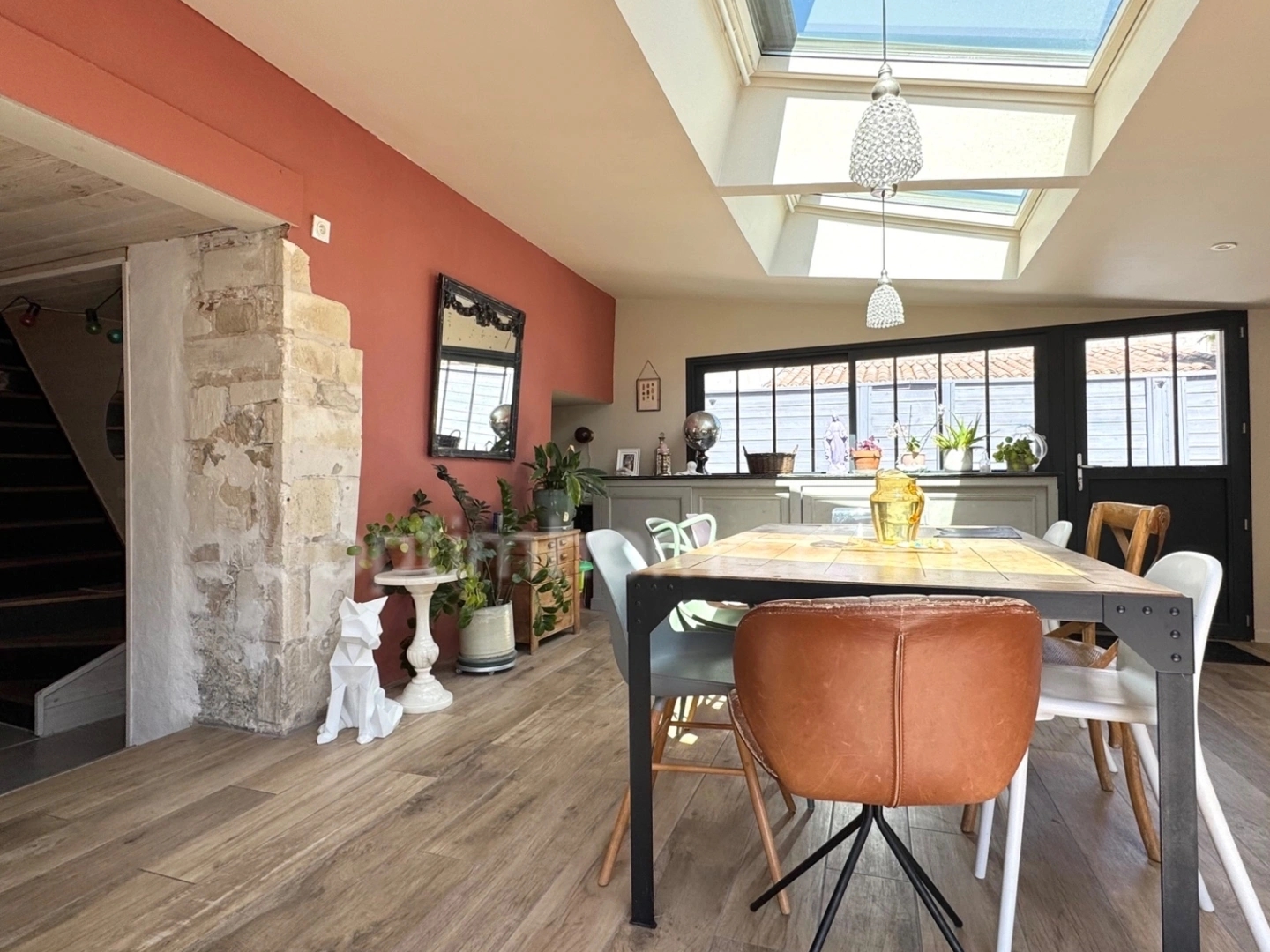 Maison familiale de caractère - Charme rétais et confort contemporain