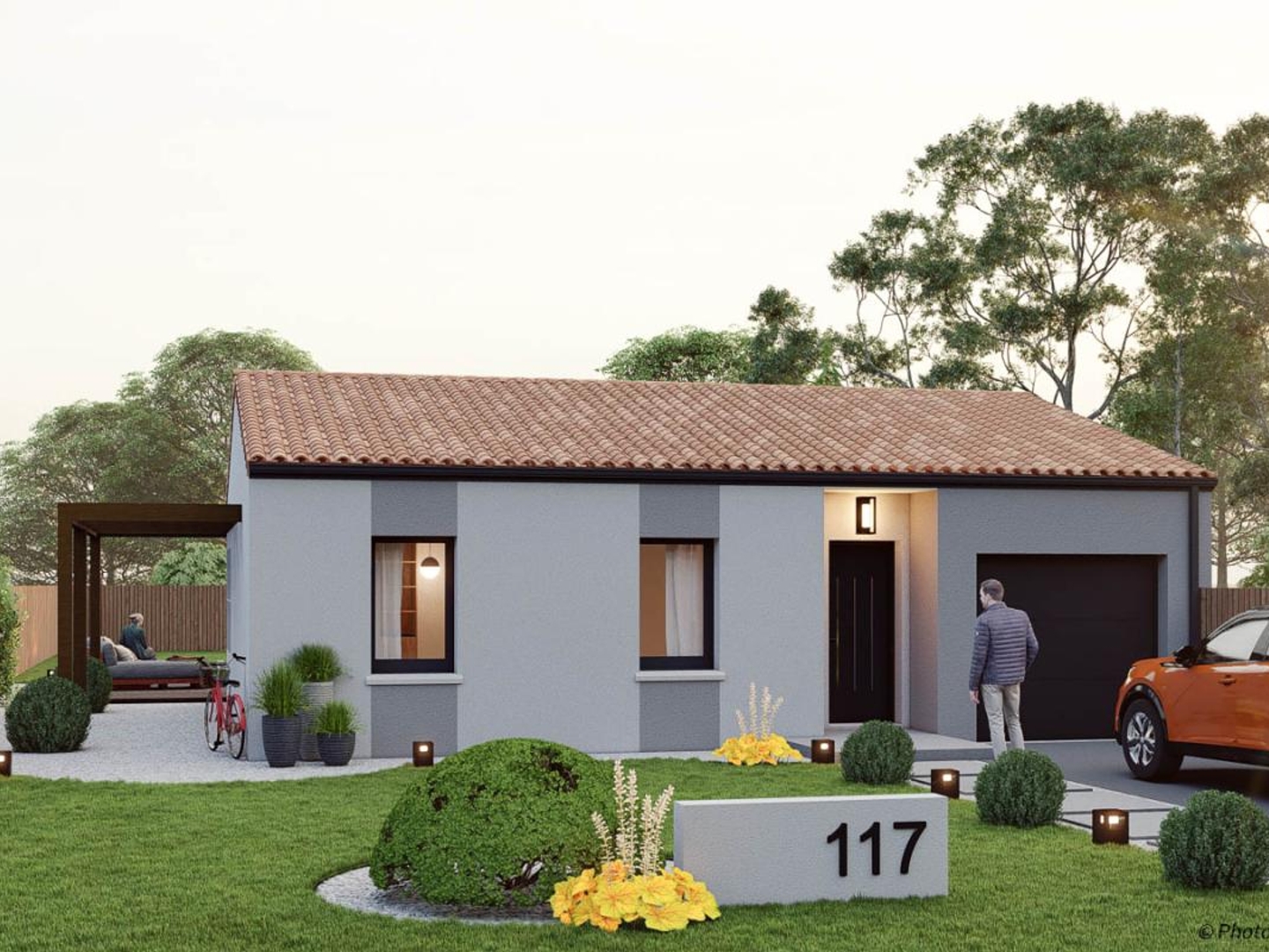 Maison à vendre - 117m2 - Voeuil-Et-Giget (16400)