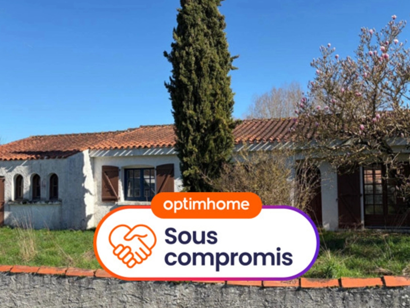 LES MAGNILS REIGNIERS (85) 5 MINUTES DE LUCON CADRE CAMPAGNE MAISON PLAIN PIED 3/4 CHAMBRES SUR 700 M²