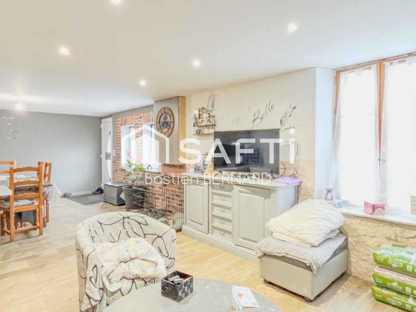 Maison à vendre - 2 pièces - 53m2 - Lignerolles (27220)