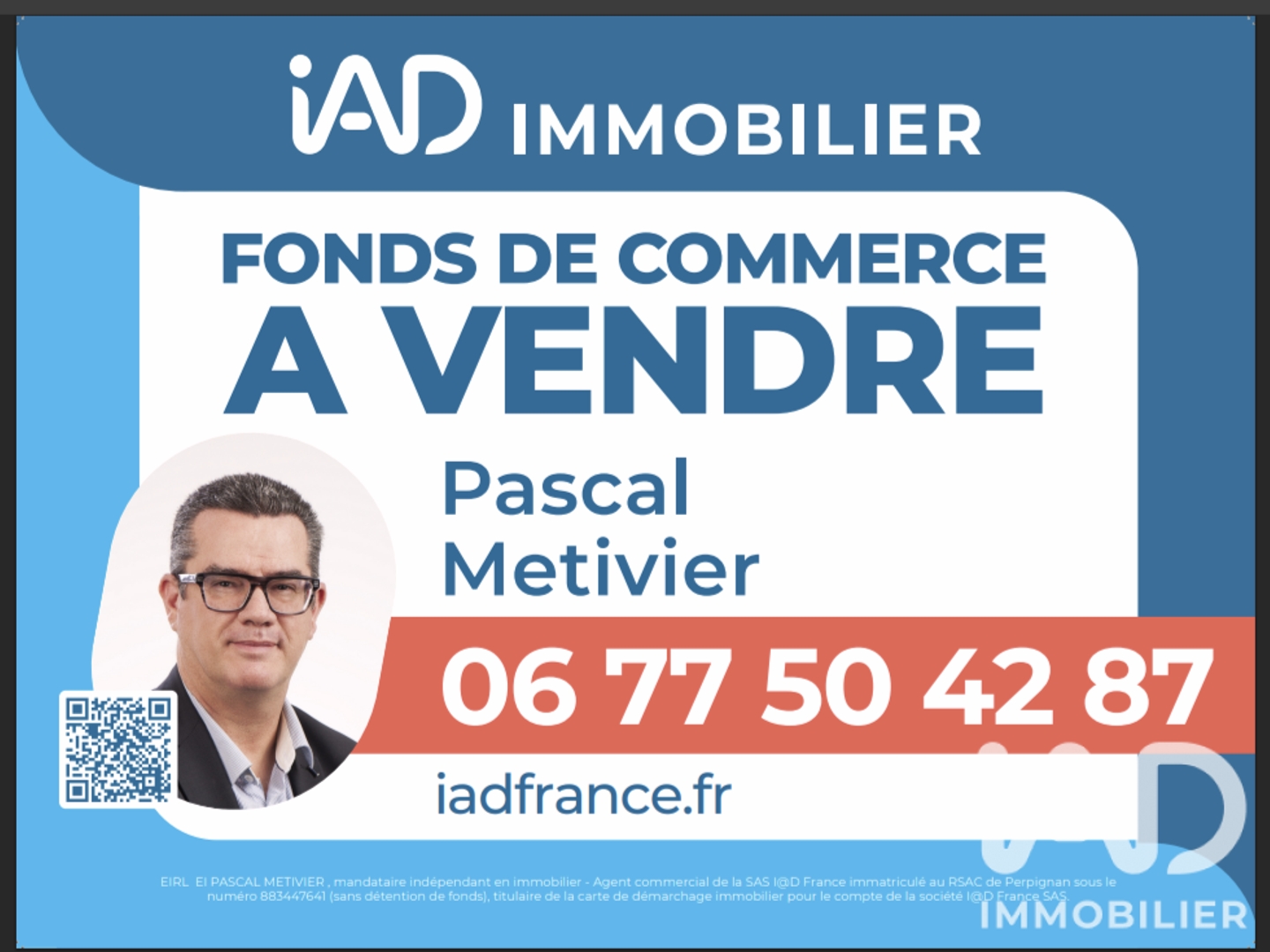 Magasin à vendre - 1 pièce - 55m2 - Cabestany (66330)