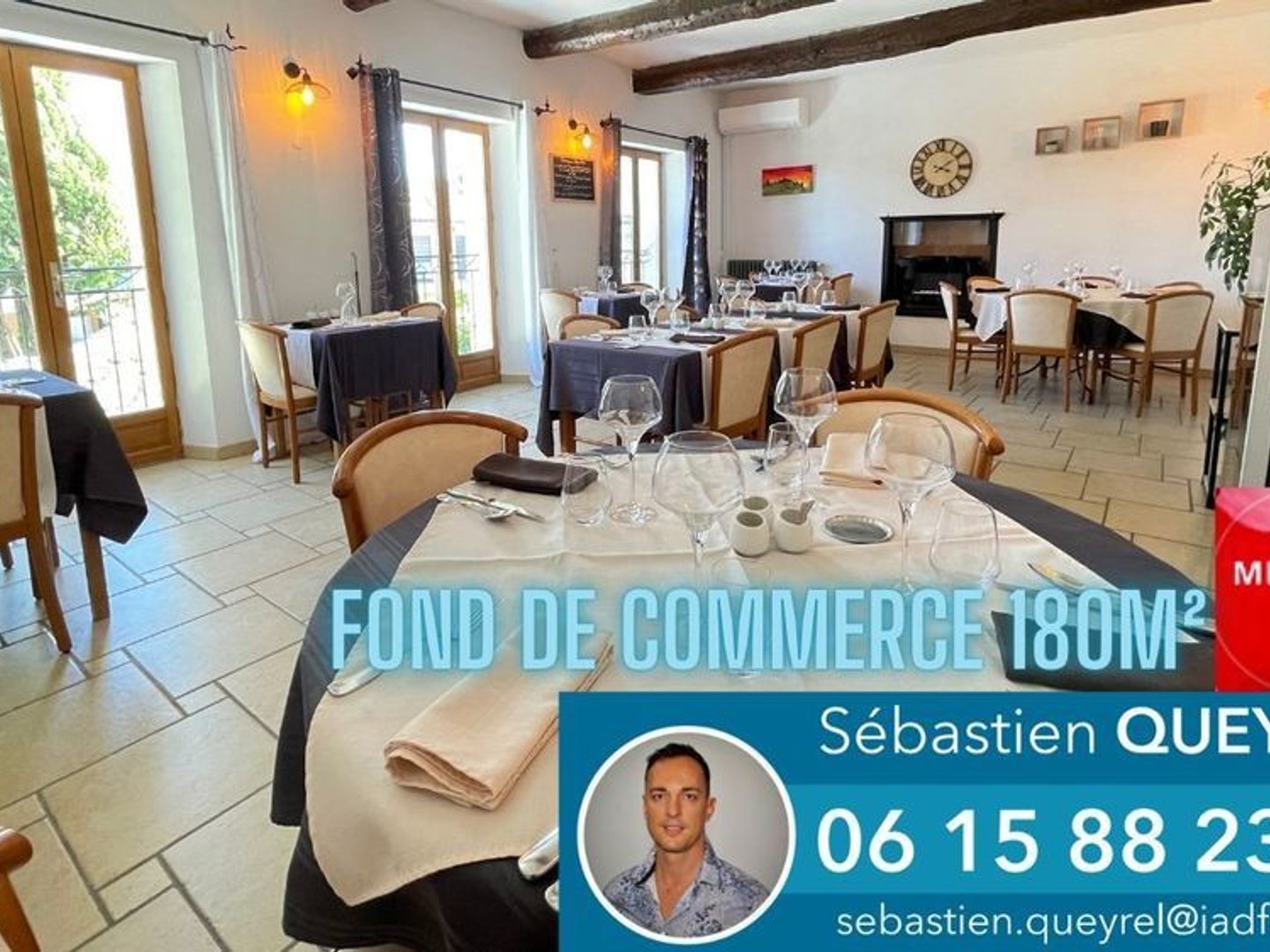 Vente Restaurant 180 m²