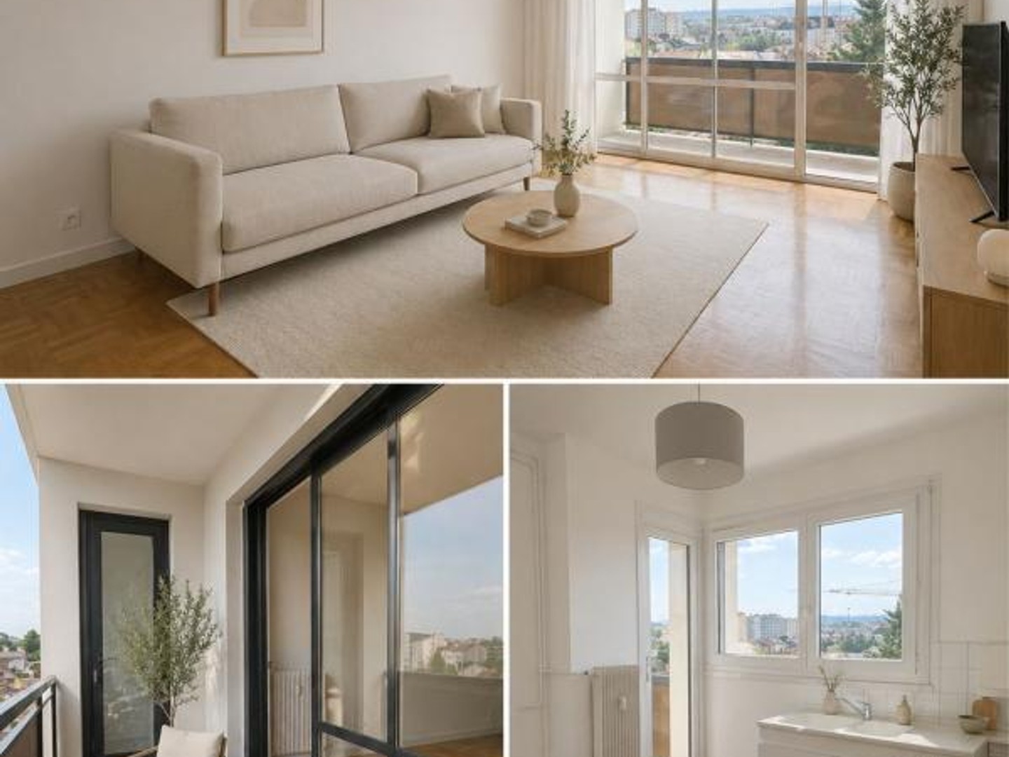 Grand T2 de standing - Vue dégagée exceptionnelle - Lyon 3e (Rue Feuillat)