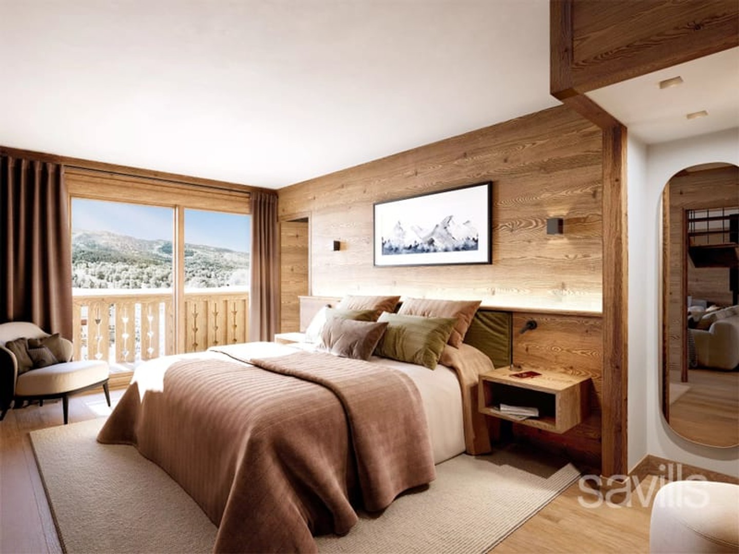 Appartement trois chambres avec double terrasse