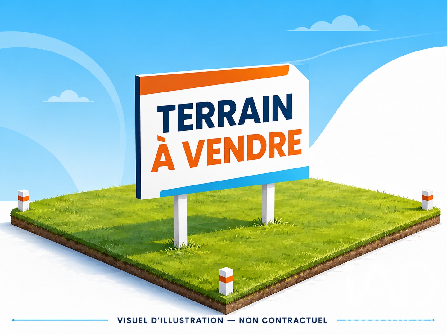 Terrain 898 m²