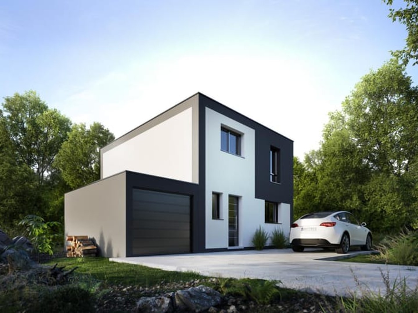 MAISON TOIT PLAT A MARLENHEIM