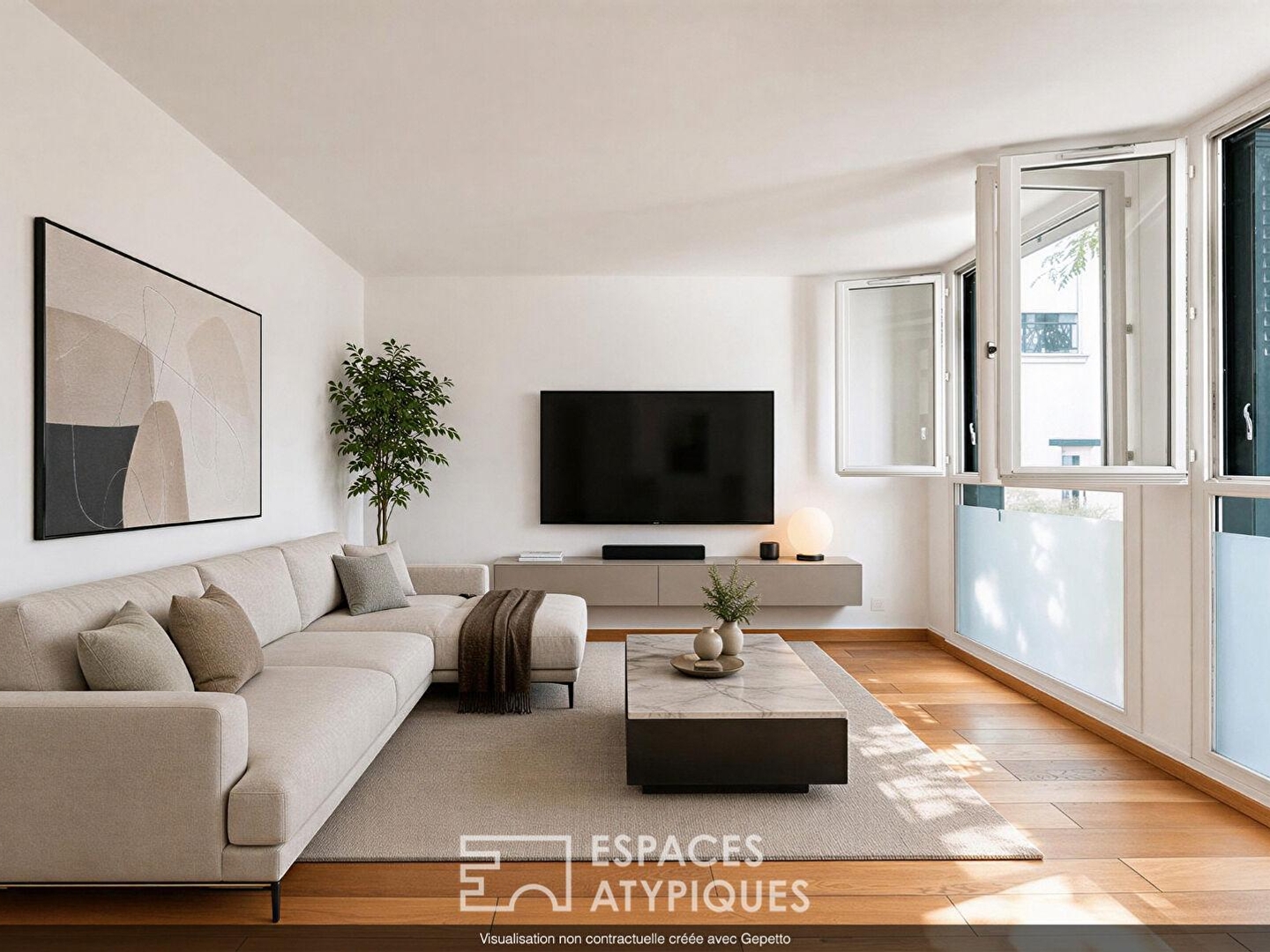Appartement à vendre - 2 pièces - 54m2 - Neuilly-Sur-Seine (92200)