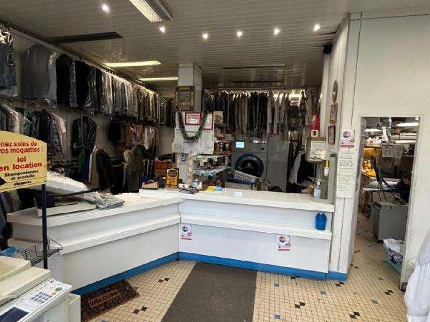 Vente pressing blanchisserie secteur Puteaux