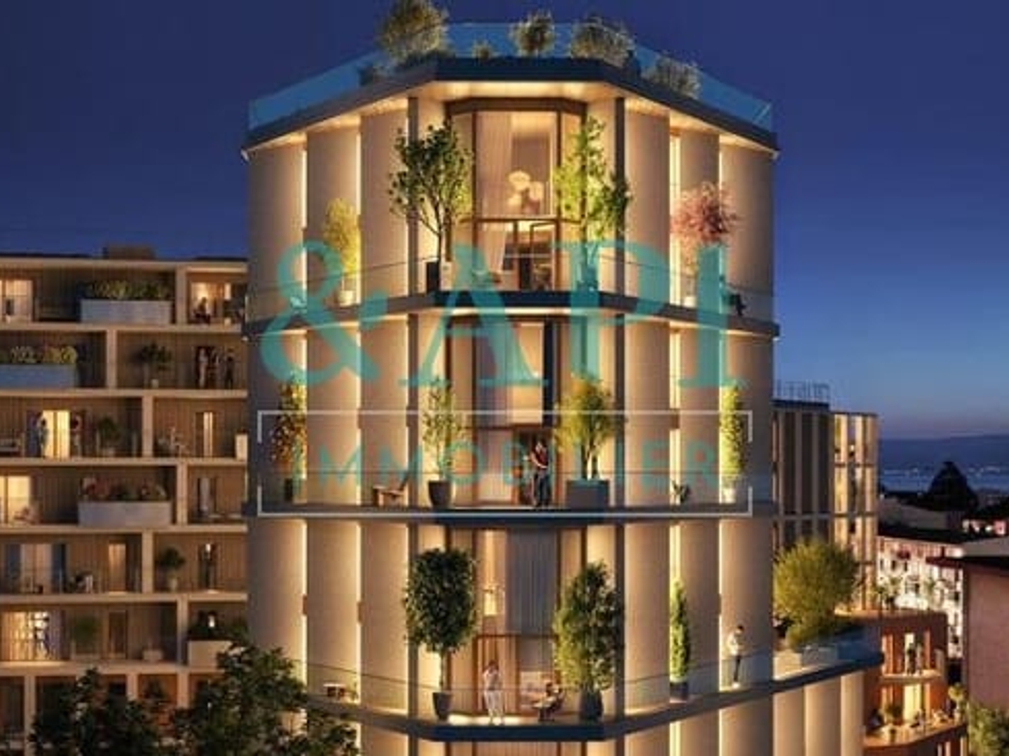 Appartement à vendre - 5 pièces - 121m2 - Thonon-Les-Bains (74200)