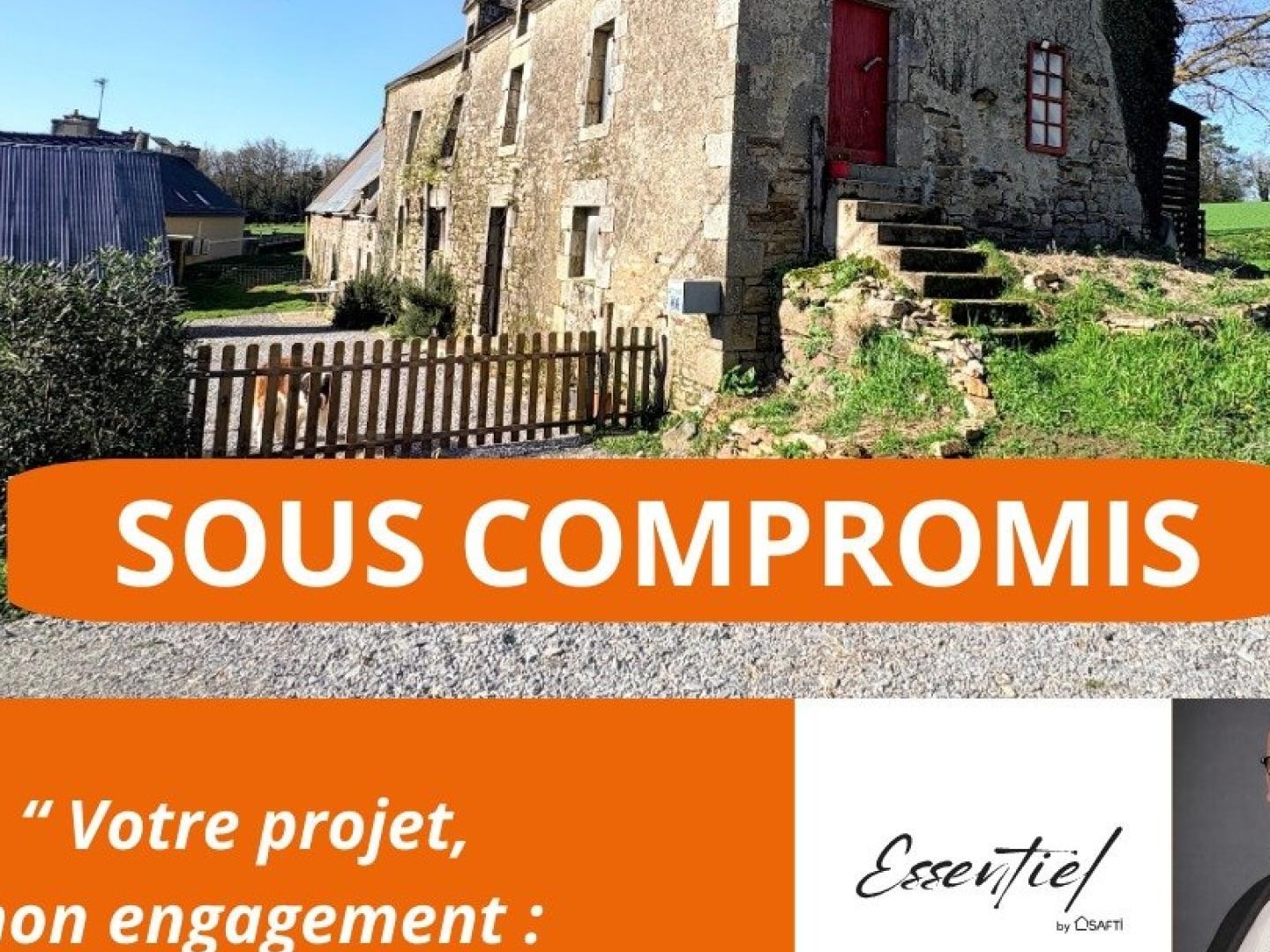 MAISON TYPE LONGERE AVEC MULTIPLES DEPENDANCES A RENOVER ET PARTIE HABITABLE