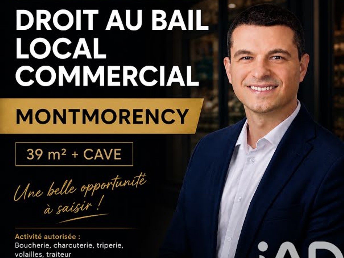 Commerce 39 m²