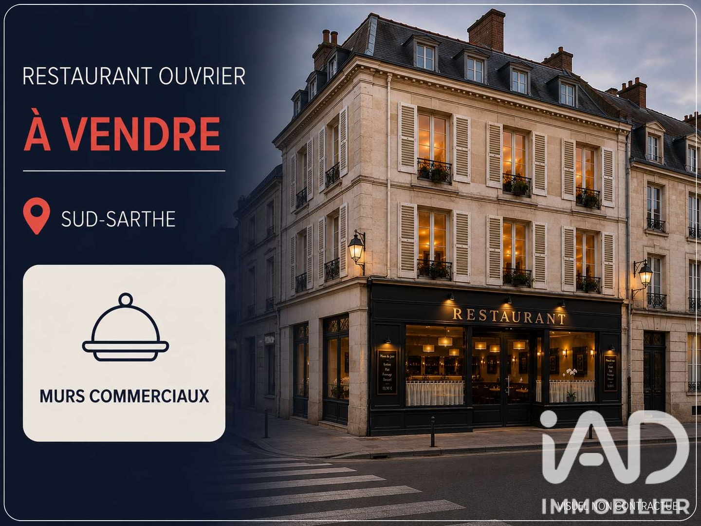 Commerce 3 pièces 220 m²
