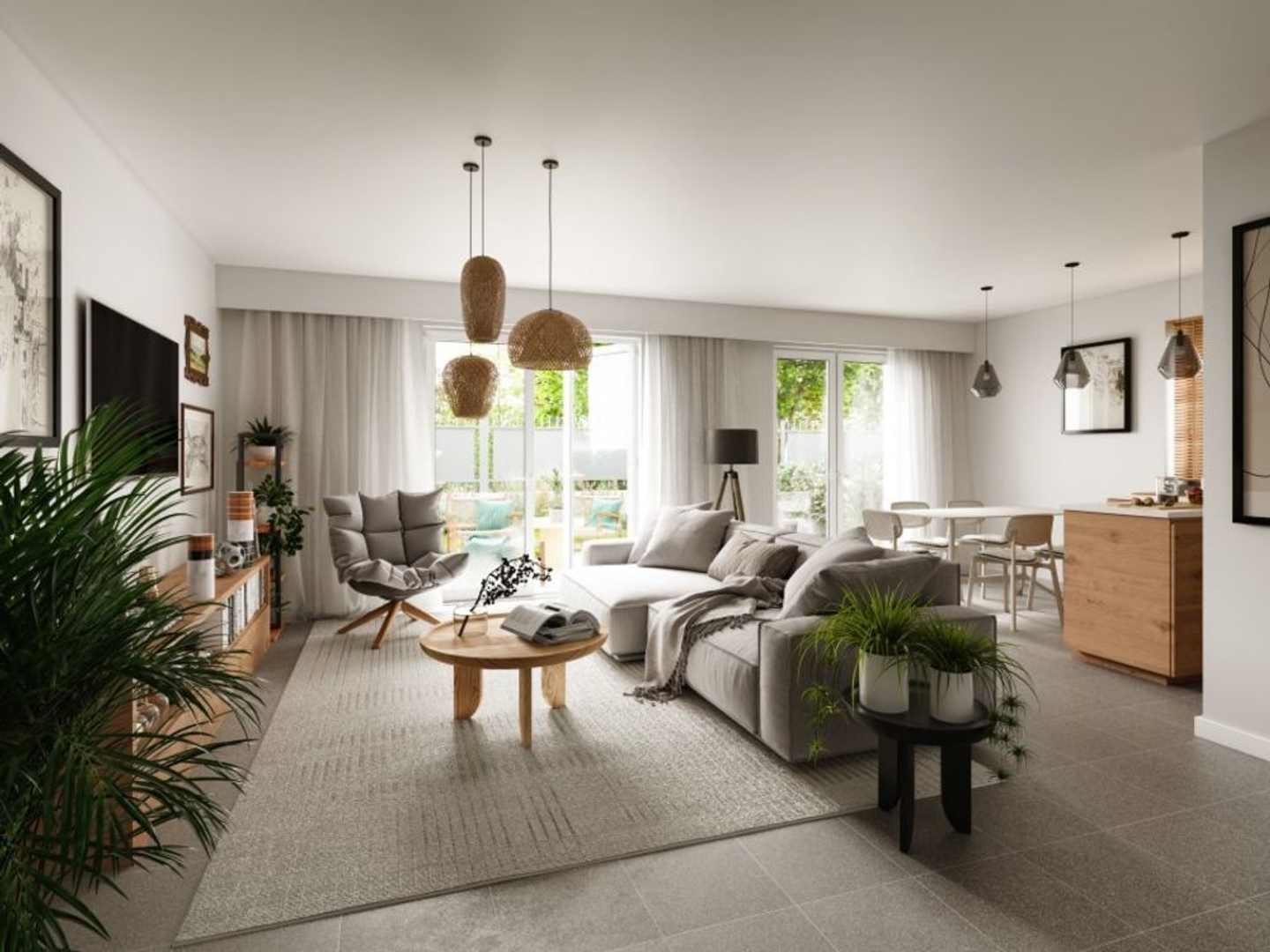 Appartement à vendre - 4 pièces - 84m2 - Ernolsheim-Bruche (67120)