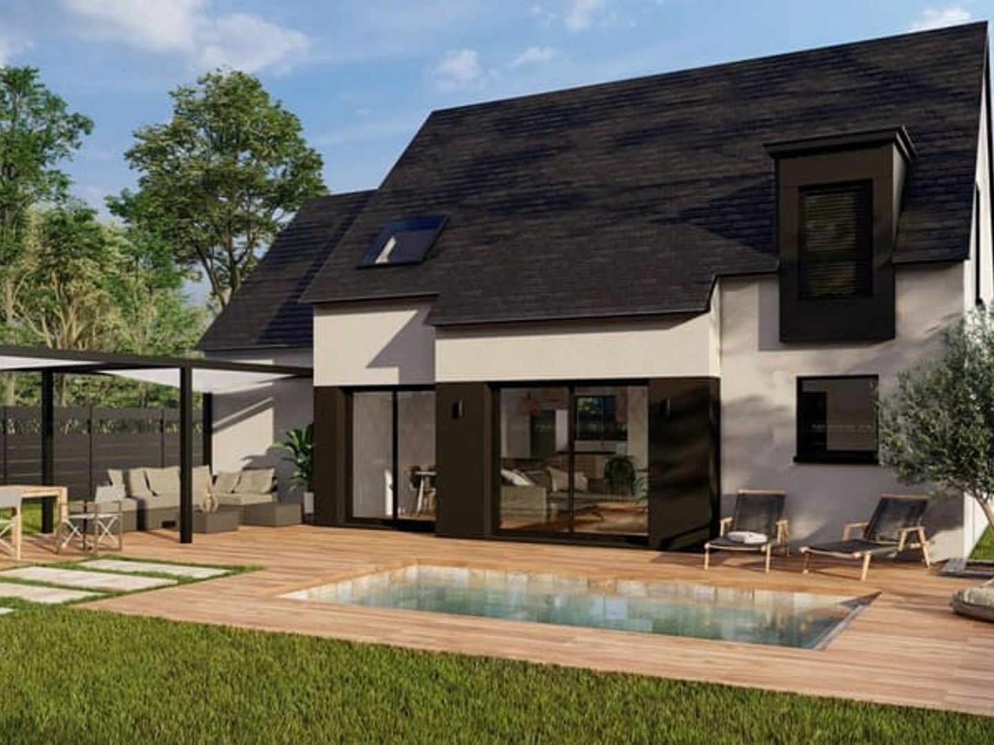 MAISON 4 CHAMBRES - BRANDIVY