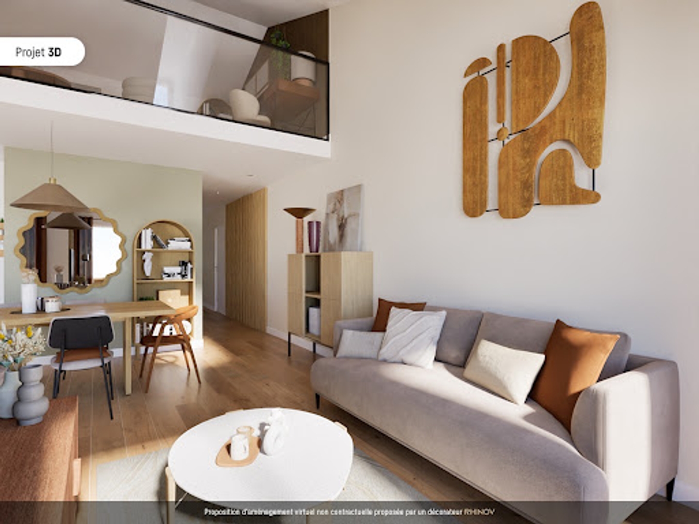 Appartement 3 pièces 86 m²