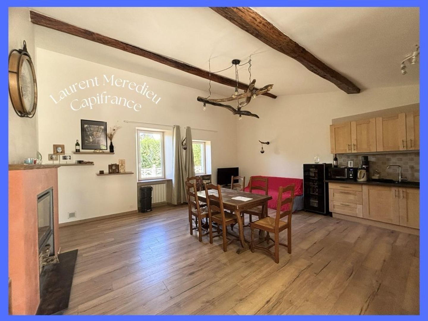 Maison à vendre - 2 pièces - 64m2 - Val De Virvée (33240)