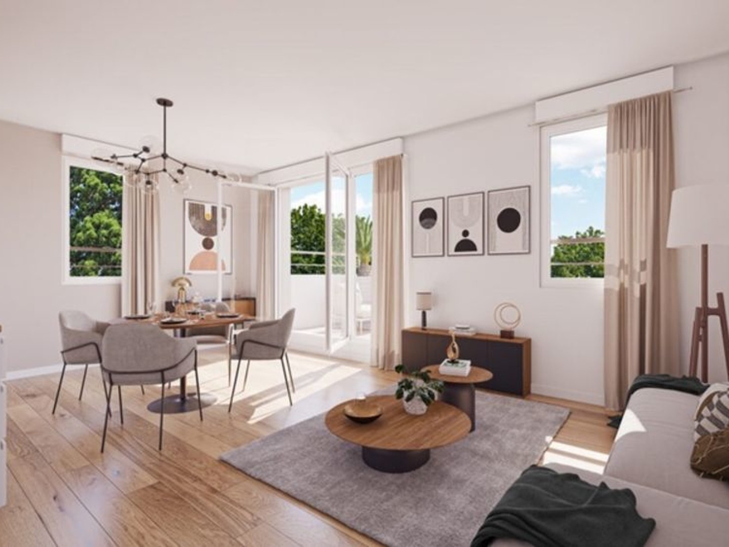 Appartement à vendre 3 pièces BONS EN CHABLAIS (74)