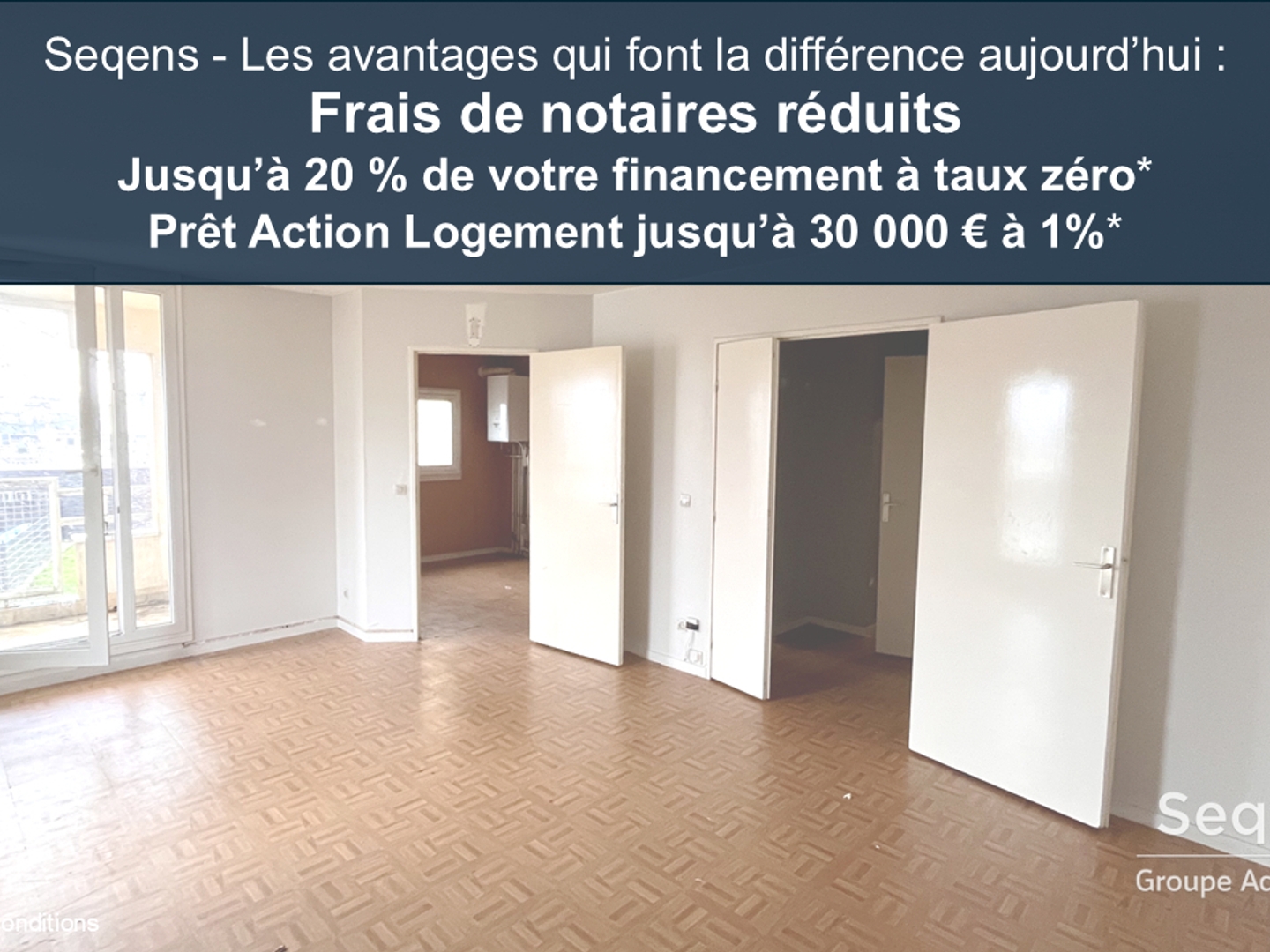 Vends t3 - 66.6 m² - Champs Sur Marne 77420