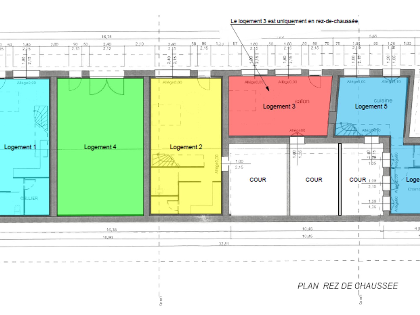 Immeuble de rapport 422 m²