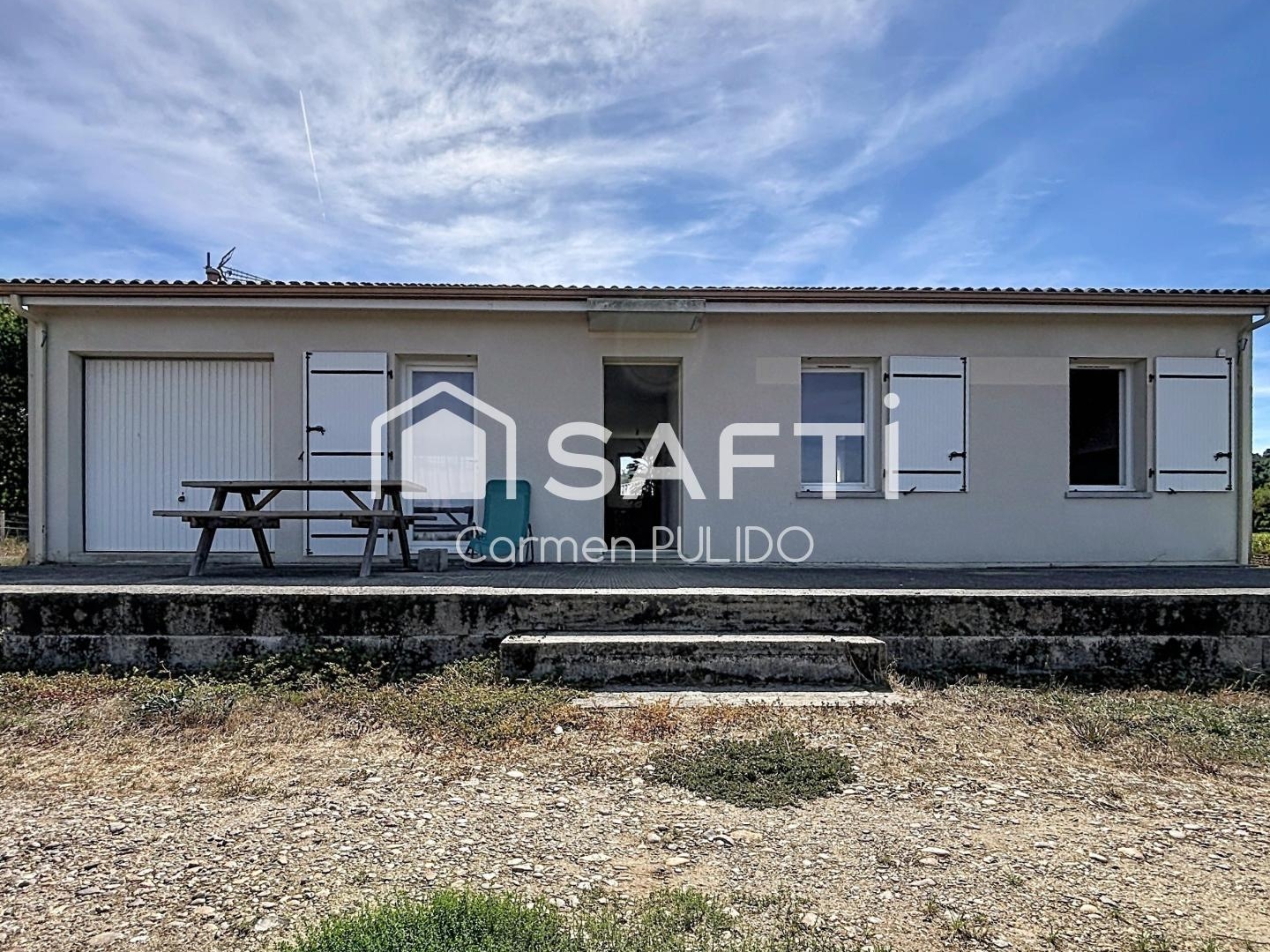 Maison à vendre - 4 pièces - 90m2 - Saint-Pey-De-Castets (33350)