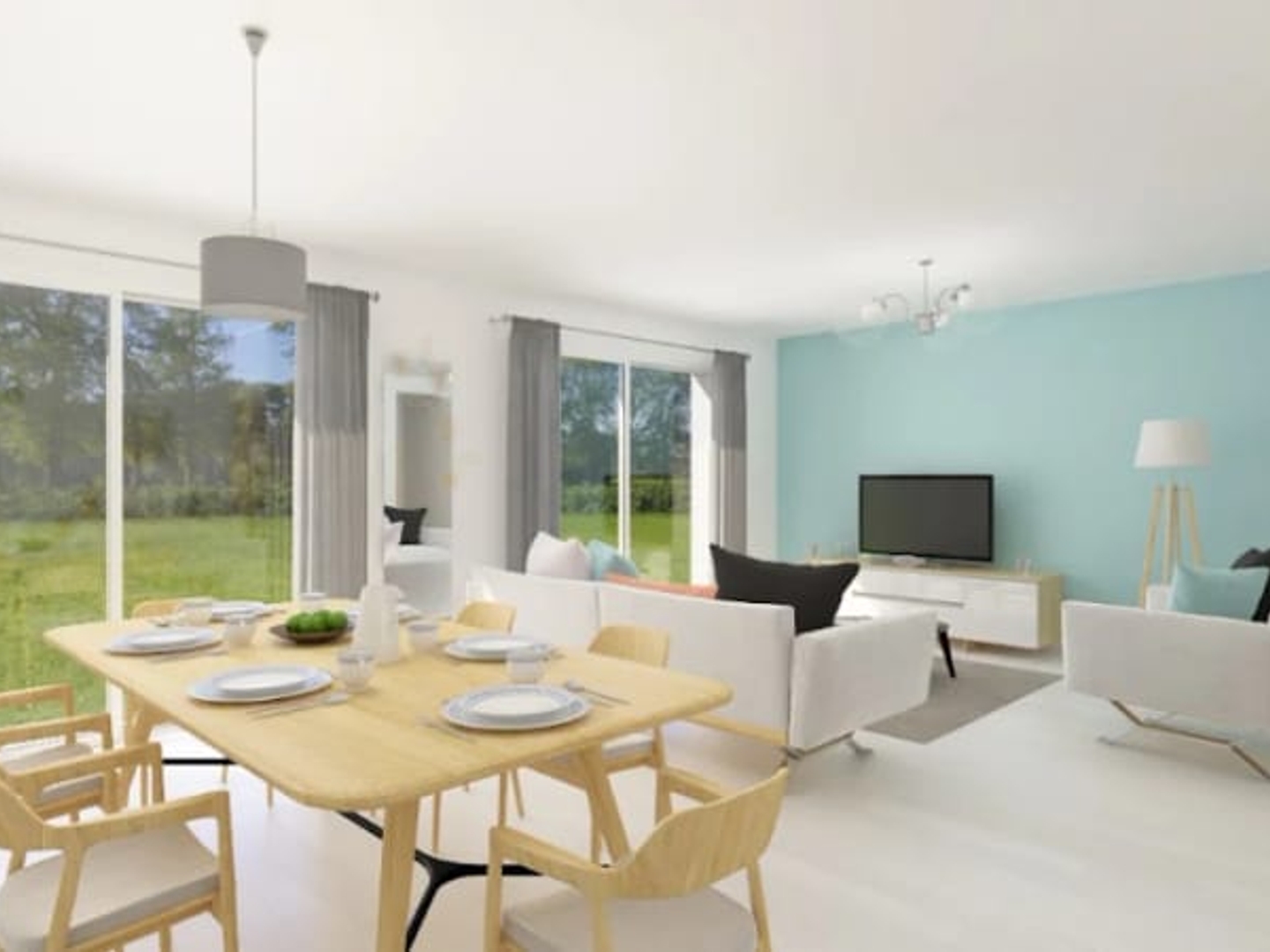 Maison neuve 6 pièces 89 m²